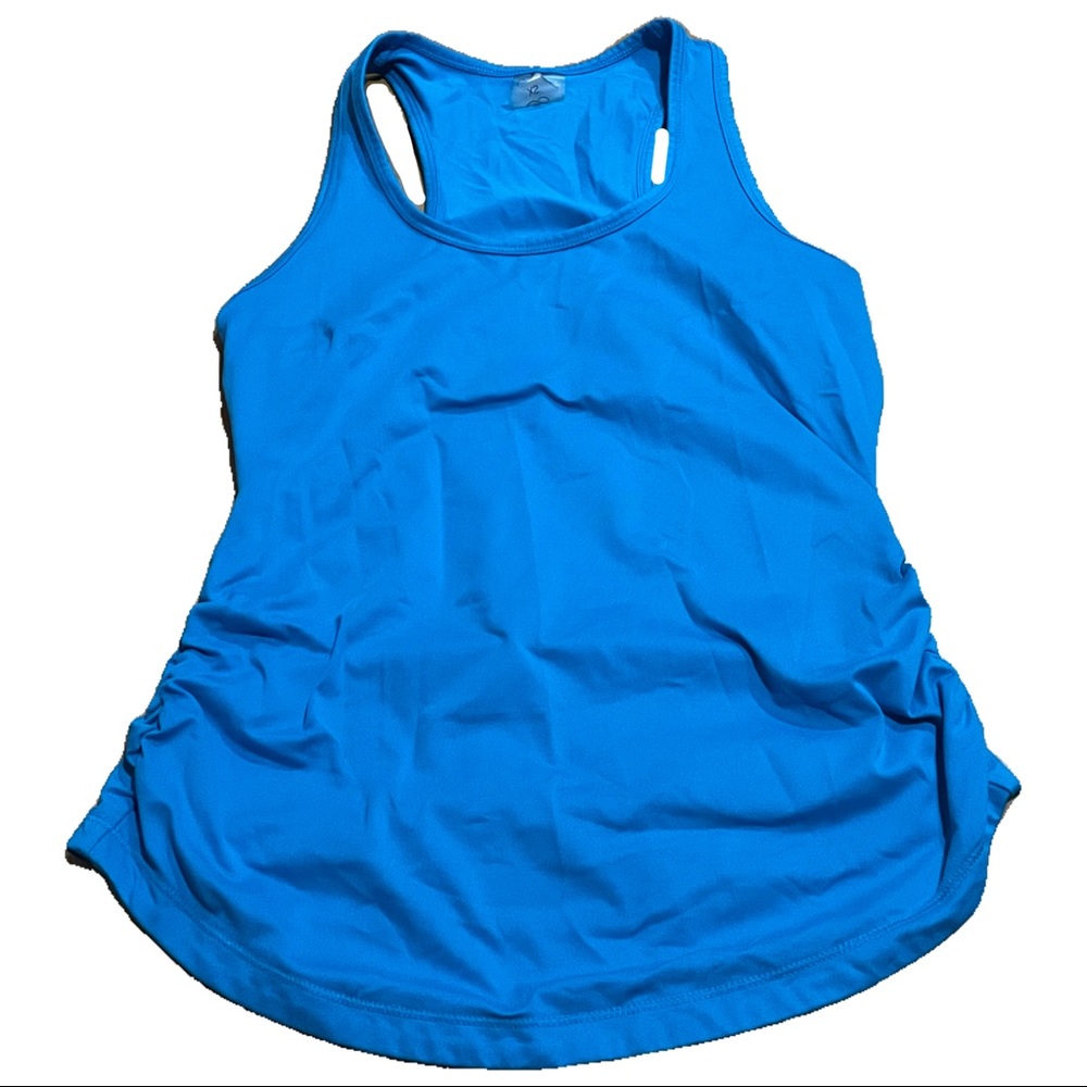 extra small blue athletic calia tank top